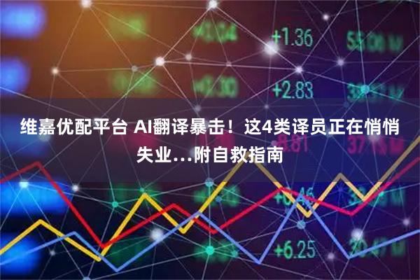维嘉优配平台 AI翻译暴击！这4类译员正在悄悄失业…附自救指南