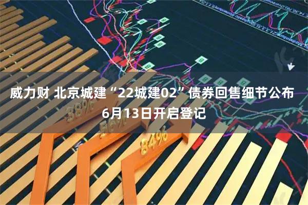 威力财 北京城建“22城建02”债券回售细节公布 6月13日开启登记